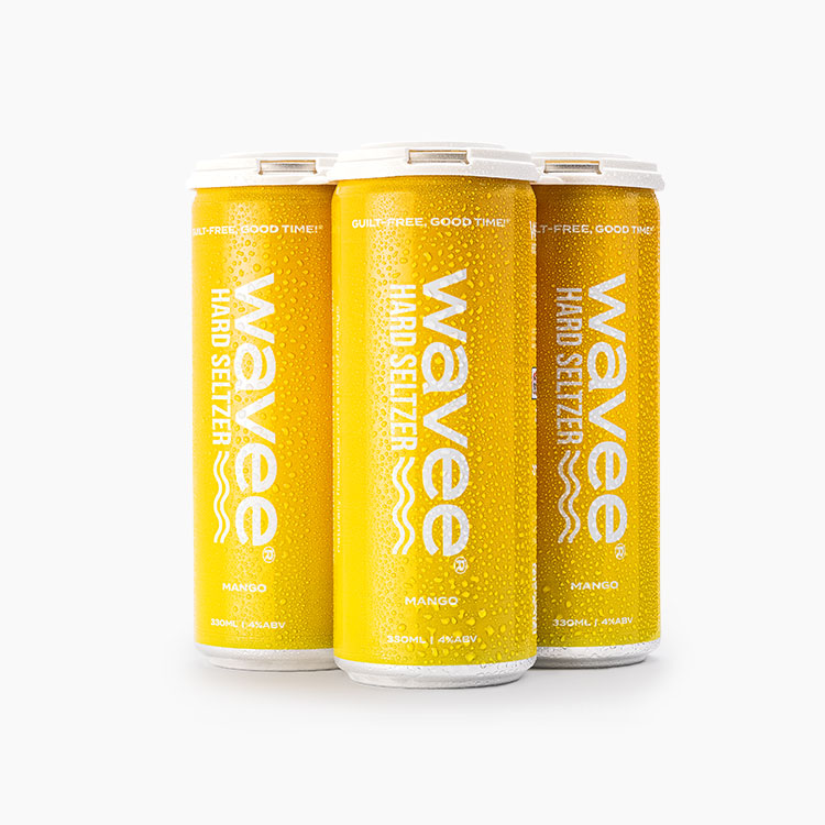Wavee 4-pack Mango Seltzer