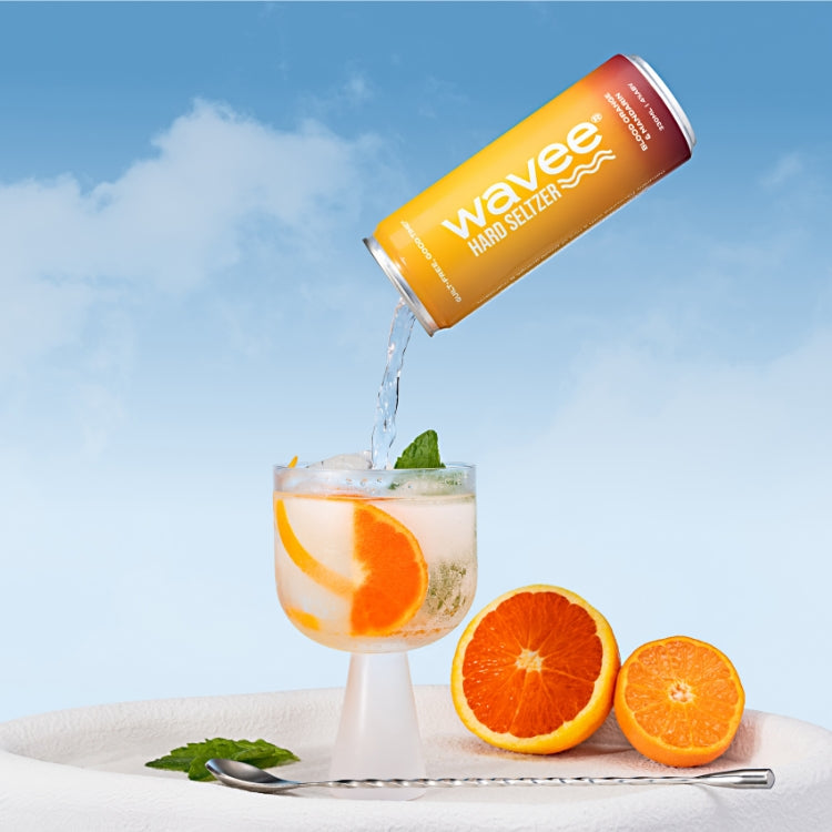 Blood Orange and Mandarin | Wavee Seltzer