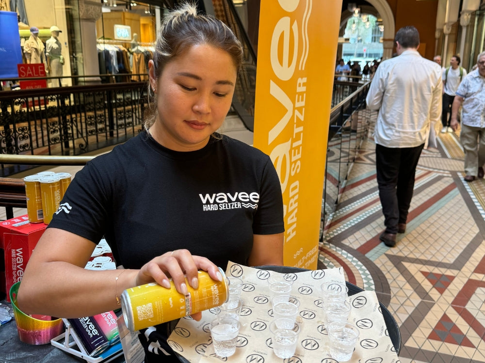 Metropole Wavee Hard Seltzer QVB Sydney