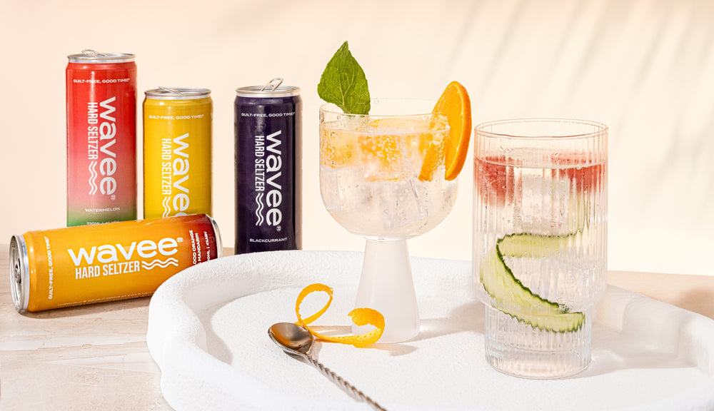 Blood Orange and Mandarin | Wavee Hard Seltzer