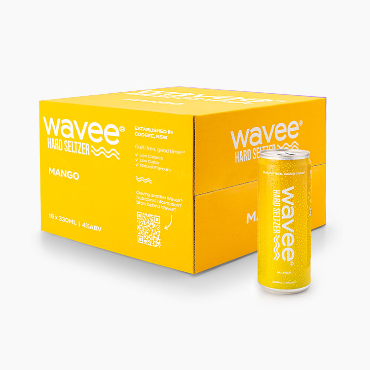 
                  
                    Wavee Mango Seltzer 16 Pack
                  
                